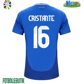 Italien Bryan Cristante #16 Hemmatröja EM 2024 Kortärmad